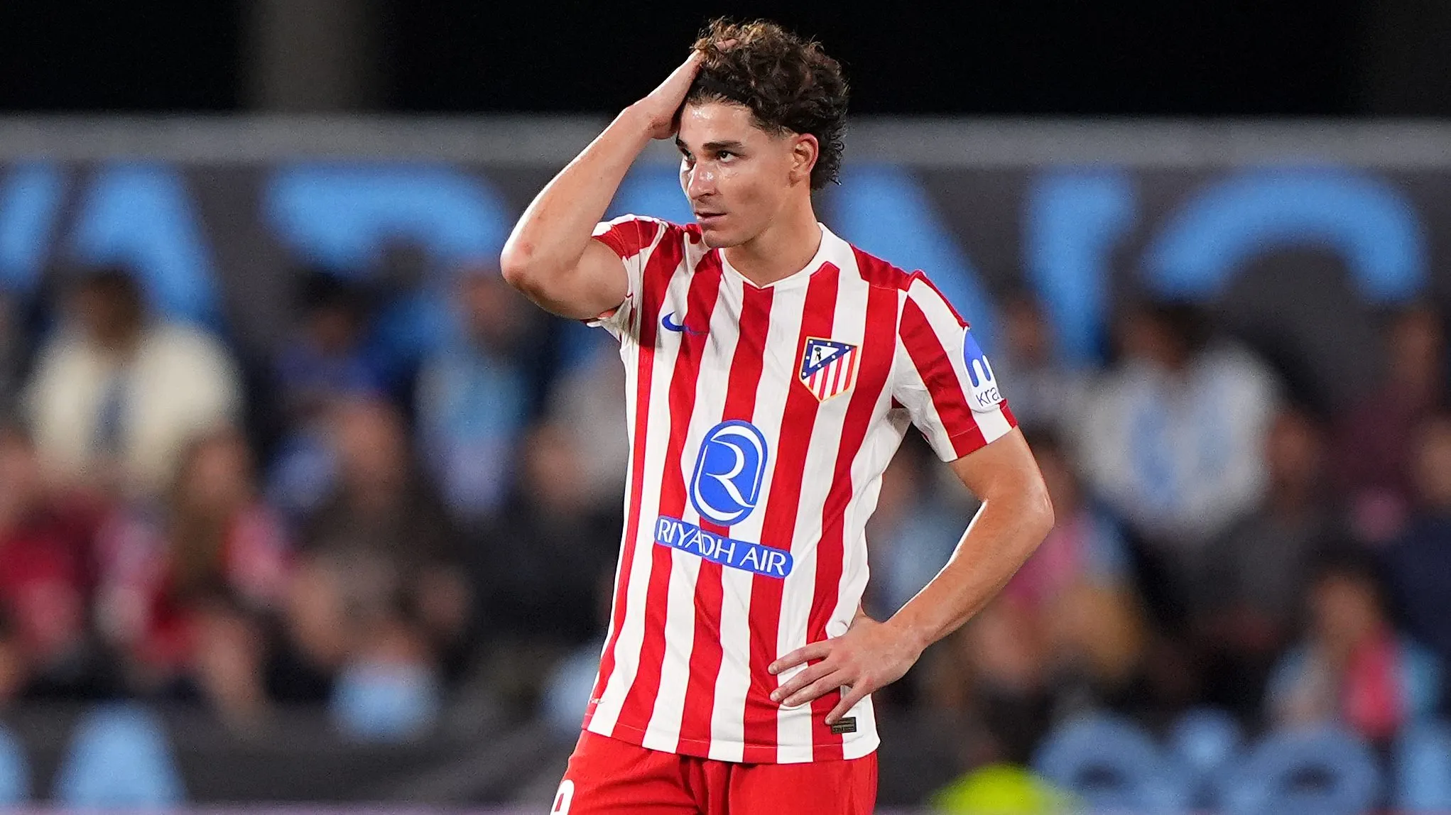 Julián Álvarez, delantero argentino de Atlético de Madrid.