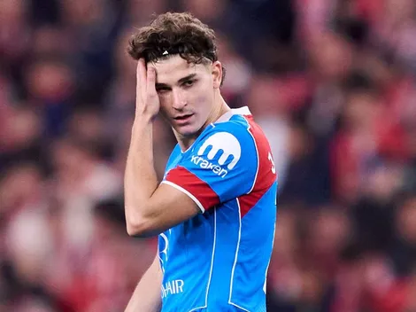 Desmienten el desinterés de Barcelona en Julián Álvarez: "Sigue gustando y mucho"