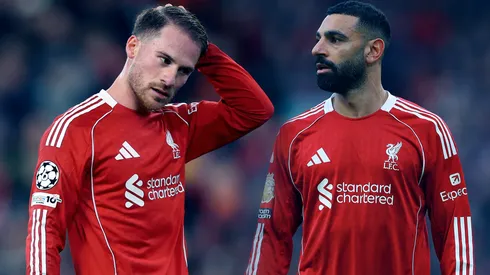 Mac Allister eligió un bando en la polémica entre Salah y Slot