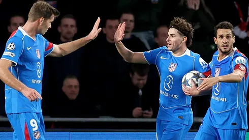 Julián Alvarez cortó una racha de casi cuatro meses sin anotar goles en condición de visitante con el Atlético de Madrid.