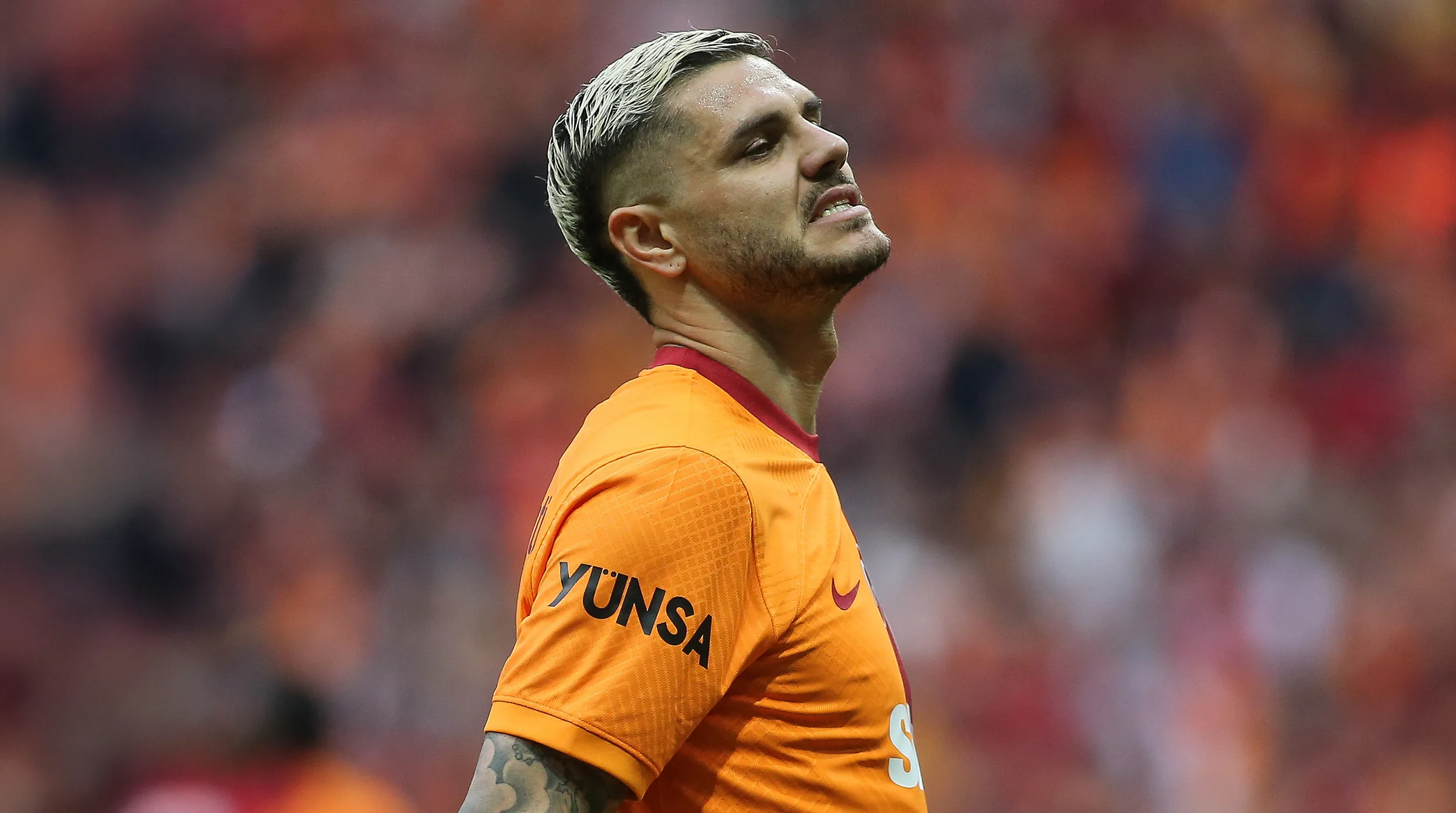 Icardi afronta un futuro incierto en Galatasaray (Getty).