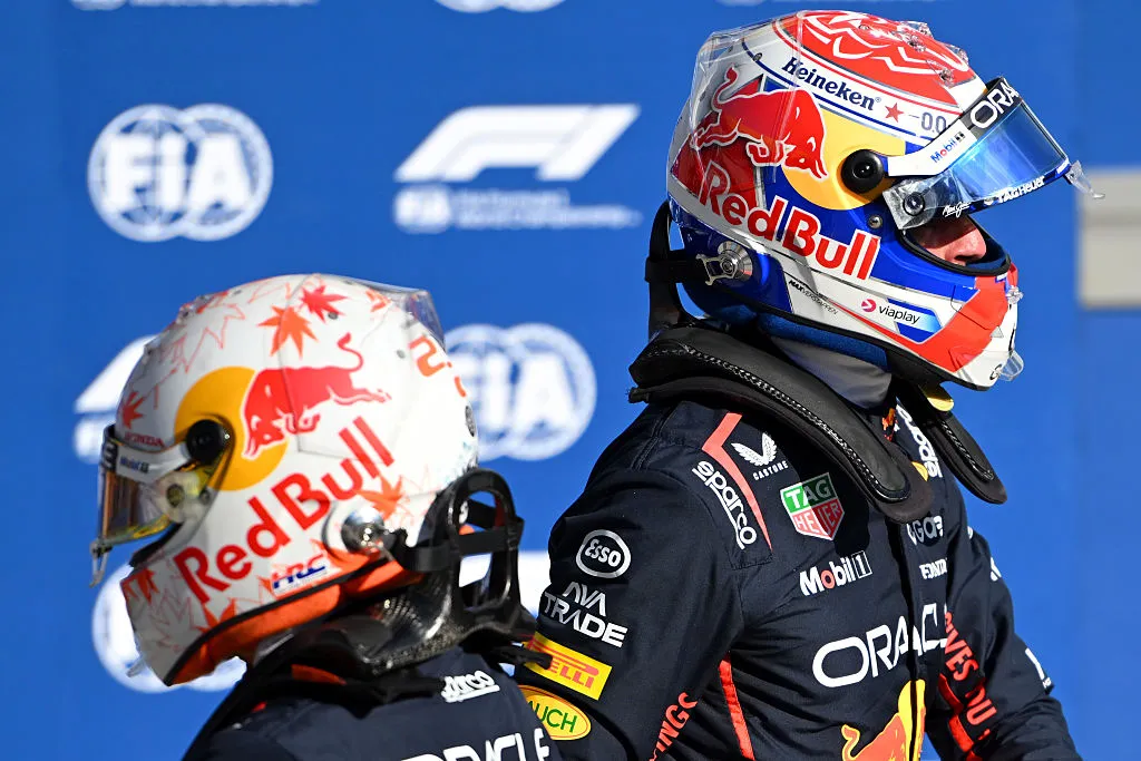 Verstappen fue muy superior a Tsunoda esta temporada. (Getty)