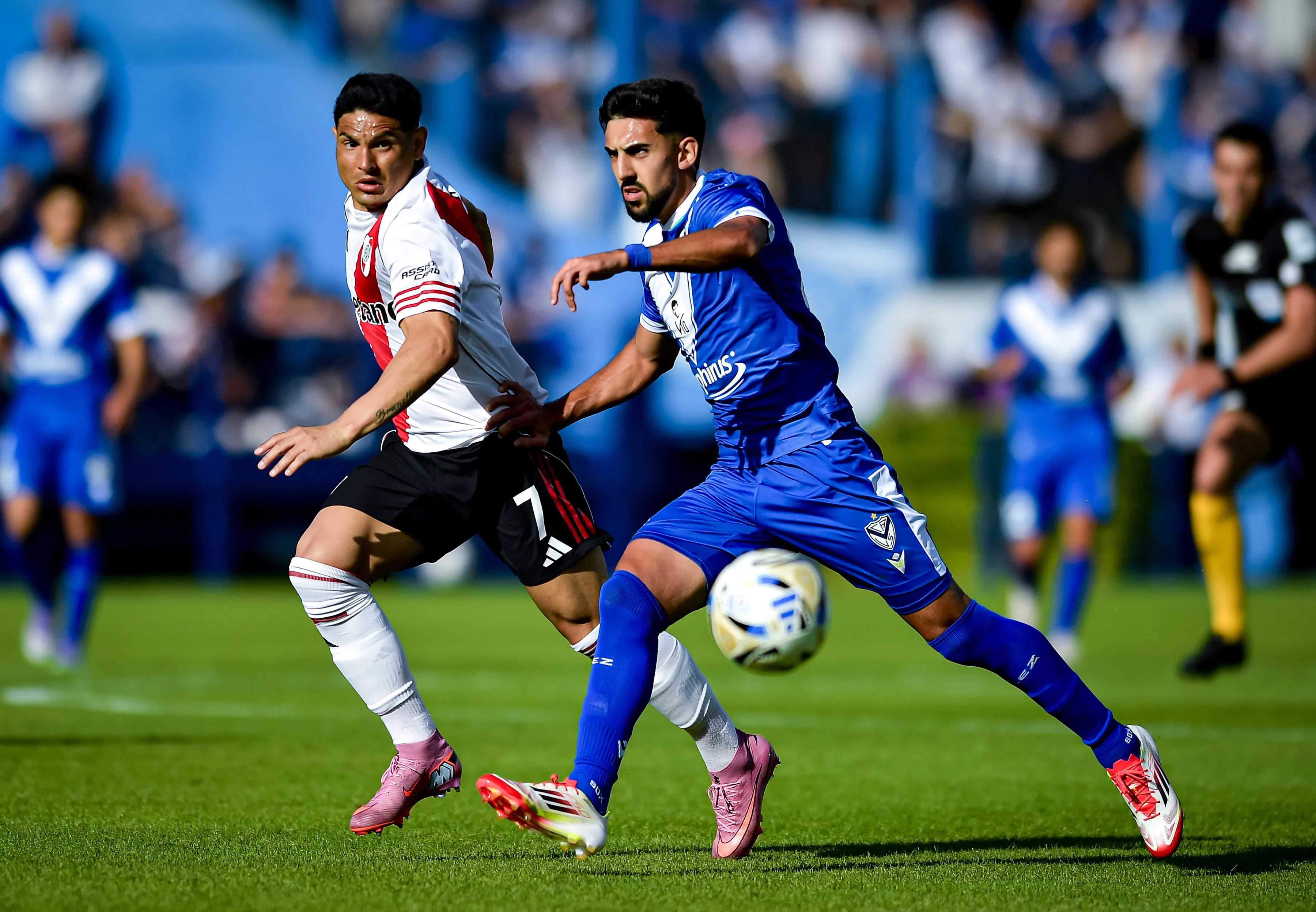 Jano Gordon, lateral de Vélez. (Getty Images)