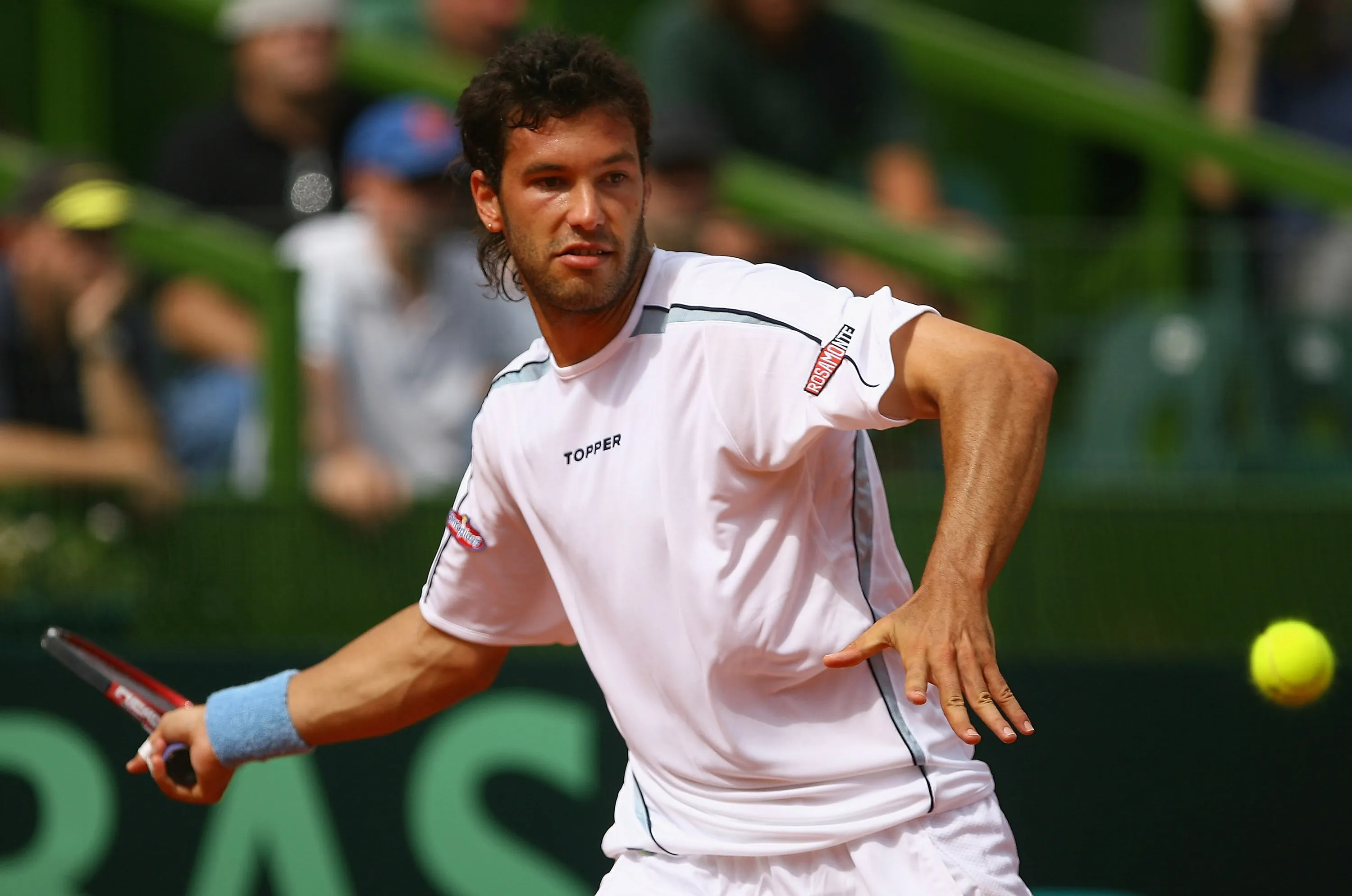 José Acasuso en 2008. (Foto: Getty).
