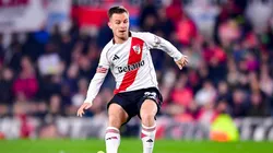 Giuliano Galoppo con la camiseta de River.