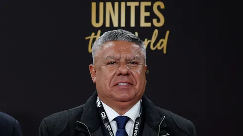 El presidente de AFA asistió al sorteo del último Mundial.