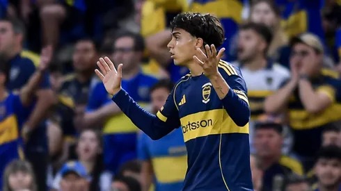 Exequiel Zeballos, delantero de Boca.