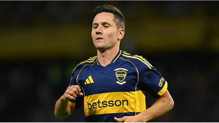 Ander Herrera, mediocampista español de Boca Juniors.