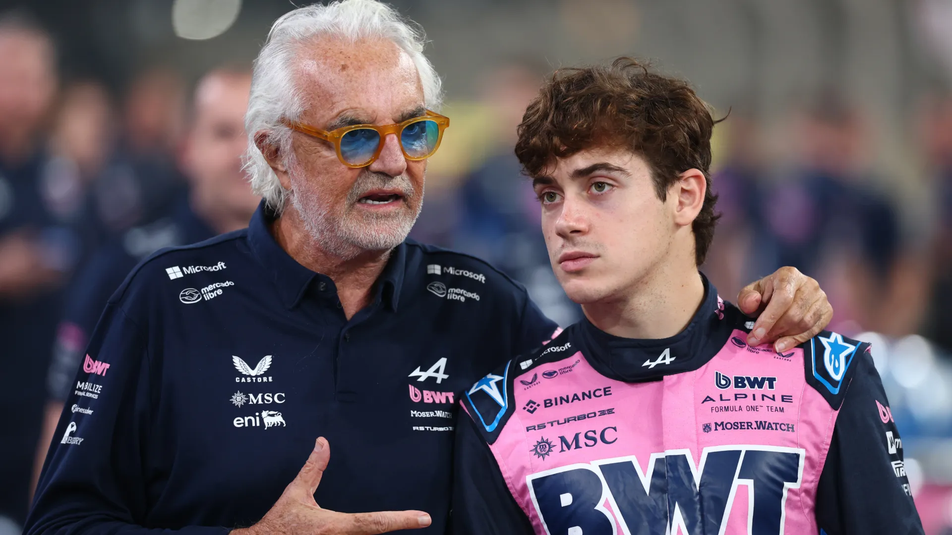 Flavio Briatore le puso una presión adicional a Colapinto para el 2026.