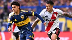 Exequiel Zeballos y Kevin Castaño en La Bombonera.