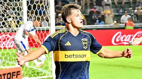Iker Zufiaurre, delantero de Boca.