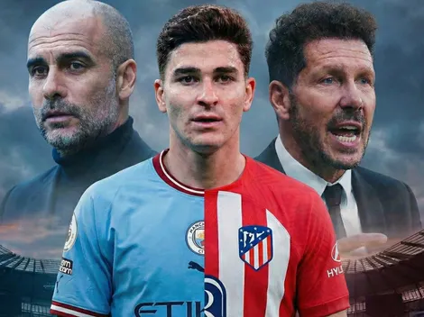 La principal diferencia entre Pep Guardiola y el Cholo Simeone, según Julián Álvarez: "Lo que todos vemos"