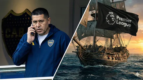 (Imagen generada con IA de Gemini). Boca tiene competencia en la Premier League por un refuerzo.