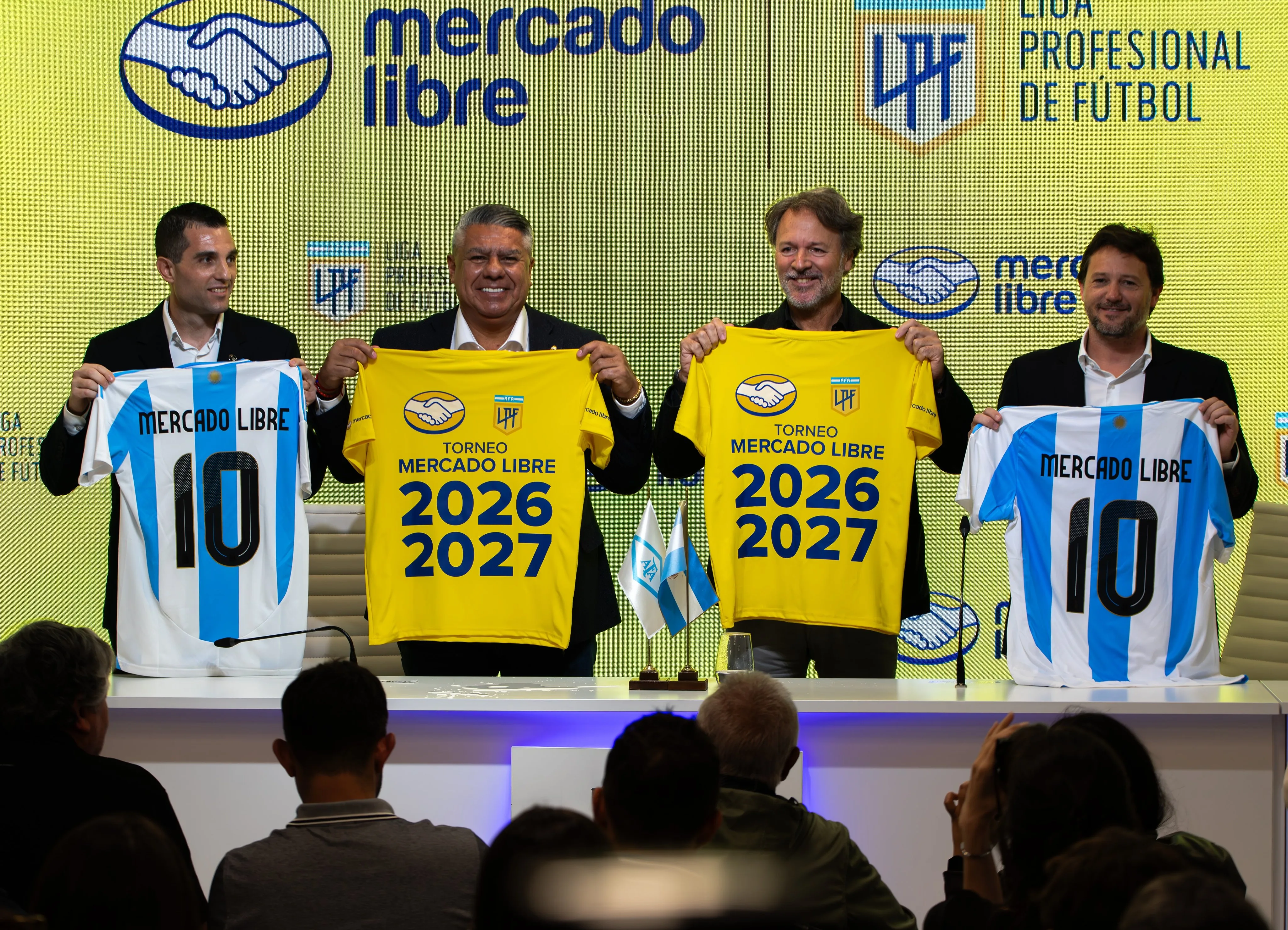 Mercado Libre será el Naming Sponsor de la Liga Profesional hasta 2027 (@AFA).