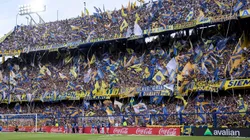 Los hinchas de Boca en La Bombonera.