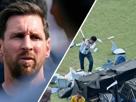 Caos, destrozos, detenciones y acusaciones de estafa en la visita de Messi a India