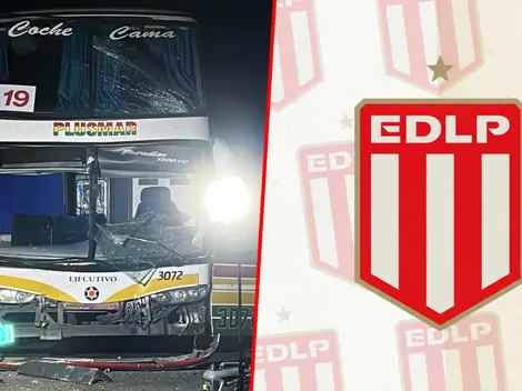 Tres hinchas de Estudiantes heridos en un choque múltiple de los micros que viajaban a la final contra Racing