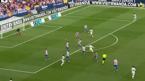 El golazo de Lucas Beltrán para el empate de Valencia ante Atlético de Madrid