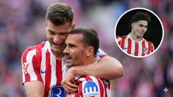 El francés reemplazo al argentino y salvó al Atlético de Madrid.