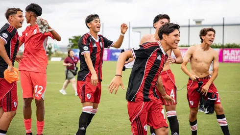 River en la Messi Cup.