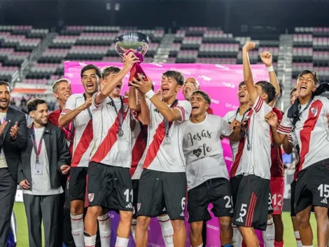 River venció a Atlético de Madrid y se consagró campeón de la Messi Cup