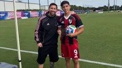 Bruno Cabral, autor de los dos goles de River en la Final de la Messi Cup, ya es comparado en España con Julián Alvarez.