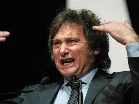 Tras festejar el título de Estudiantes, Javier Milei recibió el elogio de un ex Real Madrid y Juventus