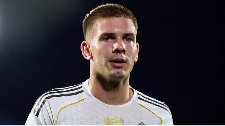 Franco Mastantuono, titular en CF Talavera vs. Real Madrid.