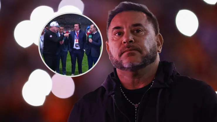 Antonio Mohamed se enfrentó al periodista David Faitelson tras su consagración con el Deportivo Toluca en la Liga MX.
