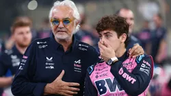 Flavio Briatore y Franco Colapinto.