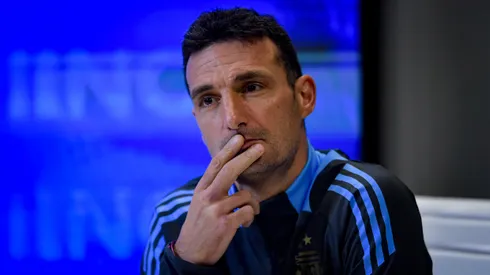 Lionel Scaloni, DT de la Selección Argentina.
