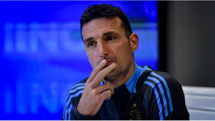 Lionel Scaloni, DT de la Selección Argentina.