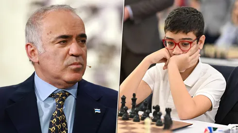 Faustino Oro, destacado por Garry Kasparov