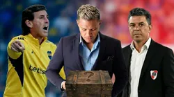 (Imagen generada con IA de Gemini) El colombiano recomendó un jugador de Junior de Barranquilla a Boca y River.