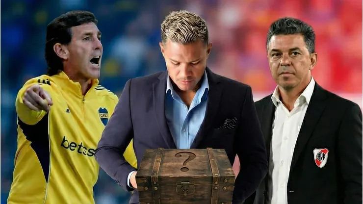 (Imagen generada con IA de Gemini) El colombiano recomendó un jugador de Junior de Barranquilla a Boca y River.