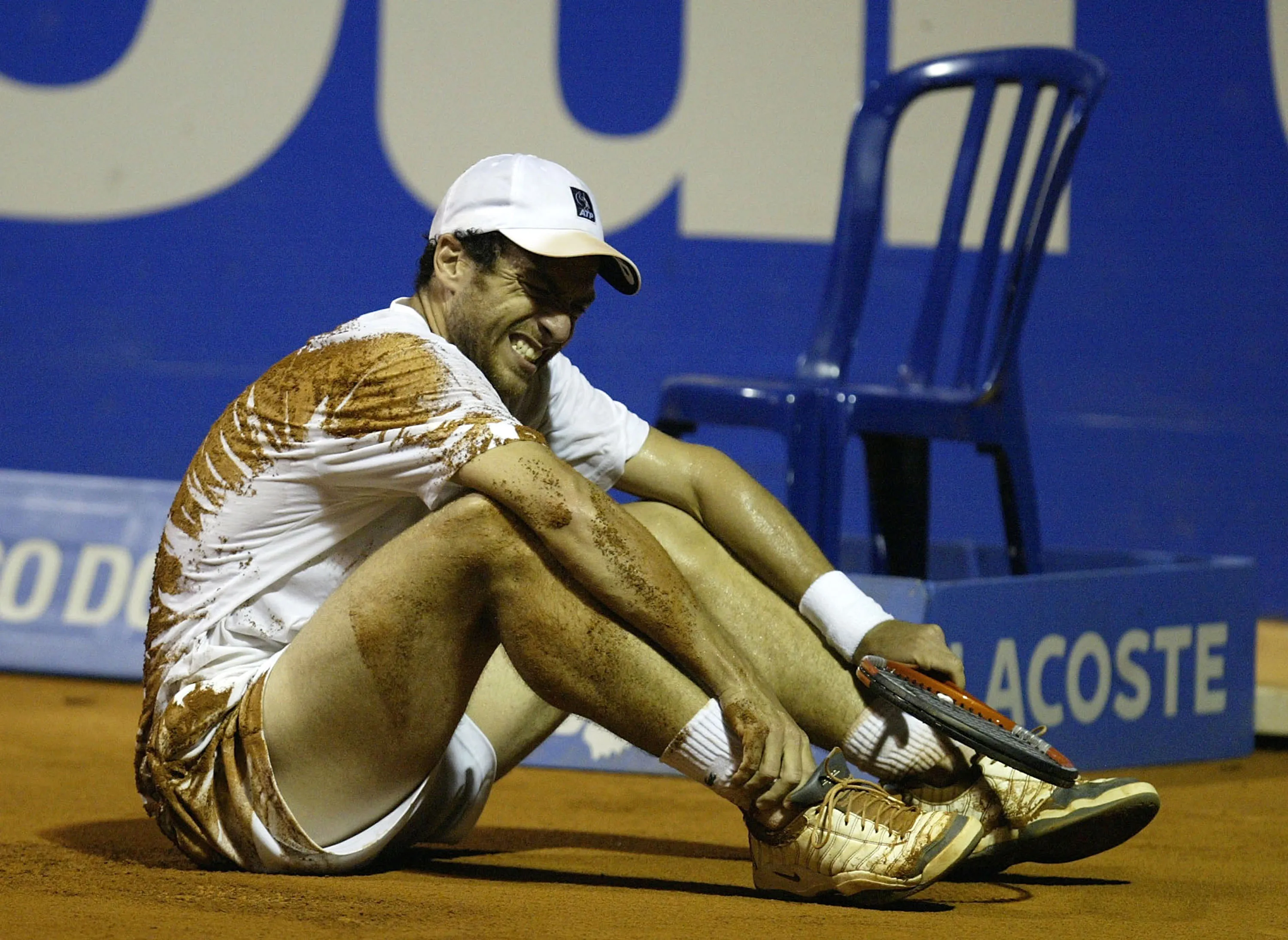 Una clara muestra de lo sacrificado que fue Squilari. (Foto: Getty).