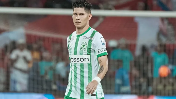 Jorman Campuzano, volante de Atlético Nacional.