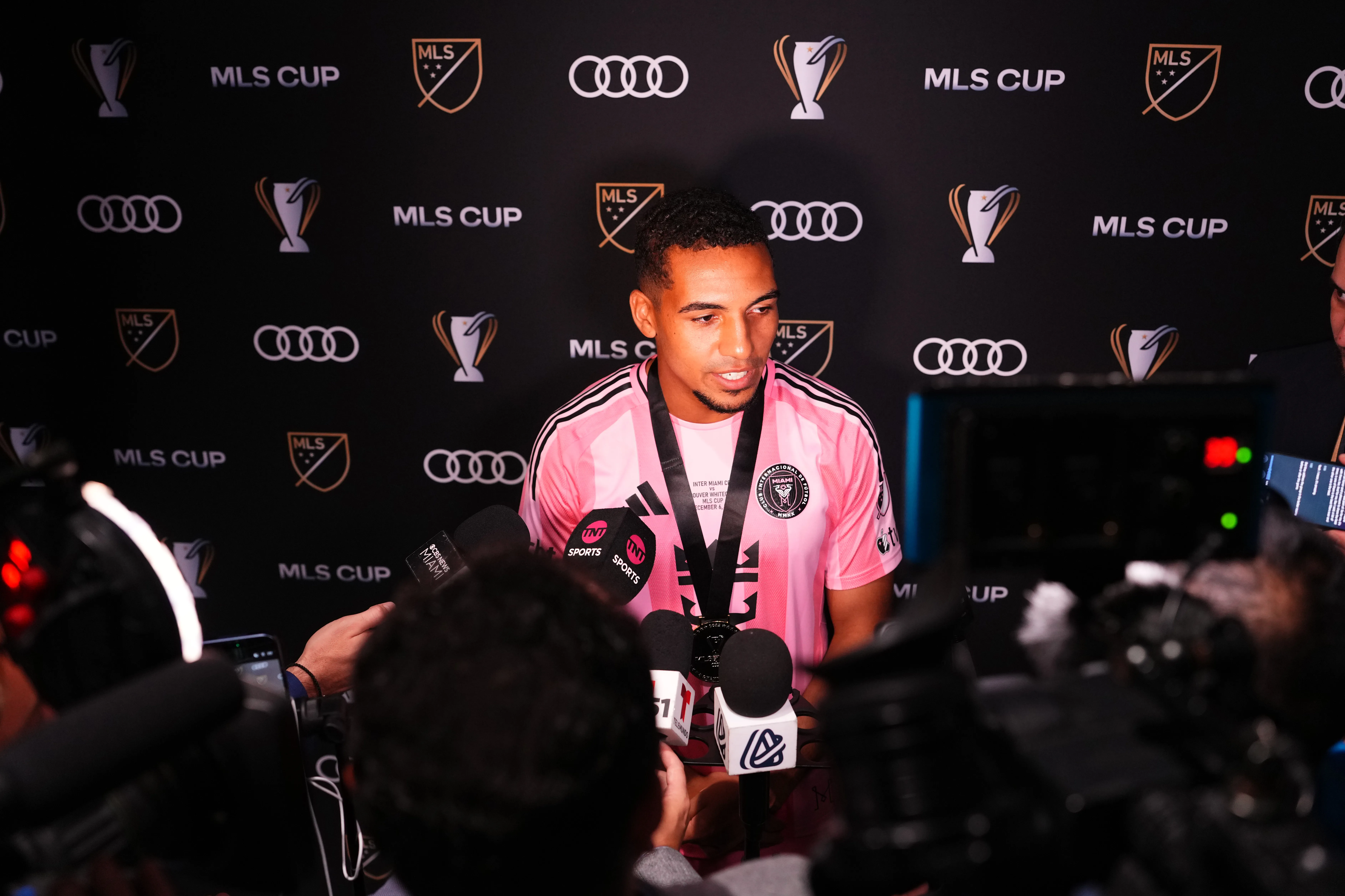 Yannick Bright fue elegido en el SuperDraft 2024 y se consolidó en el primer equipo de Inter Miami. (Getty).