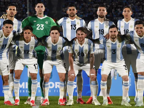 Advertencia para la Selección Argentina con uno de sus habituales citados: ''Completamente desaparecido''