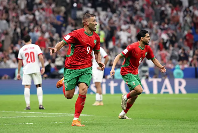 Marruecos finalmente fue la campeona de la Copa Árabe del FIFA con Hamdallah como figura.