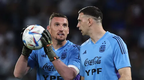 El uno indiscutible de la Selección Argentina habló de su vínculo con el arquero de River.