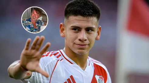 Claudio Echeverri y Enzo Montepaone.