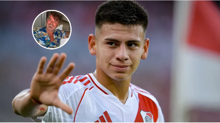 Claudio Echeverri y Enzo Montepaone.