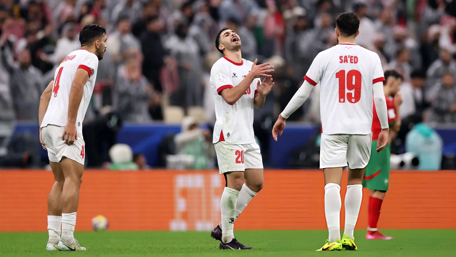 Jordania perdió la final y los jugadores no reaccionaron bien tras ello.