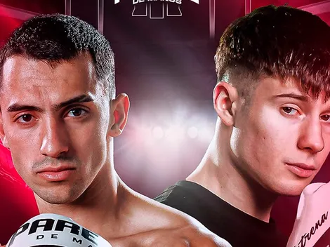 A qué hora pelea Gero Arias vs. Tomás Mazza en Párense de Manos 3