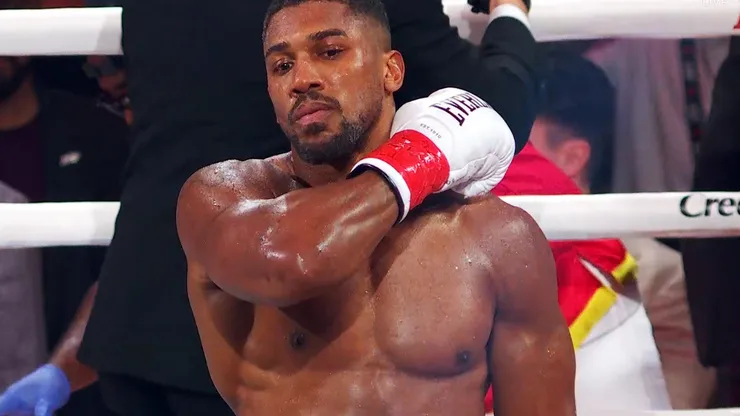 Anthony Joshua se volvió viral tras destrozar a Jake Paul