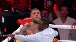 El momento de la detención de la pelea.