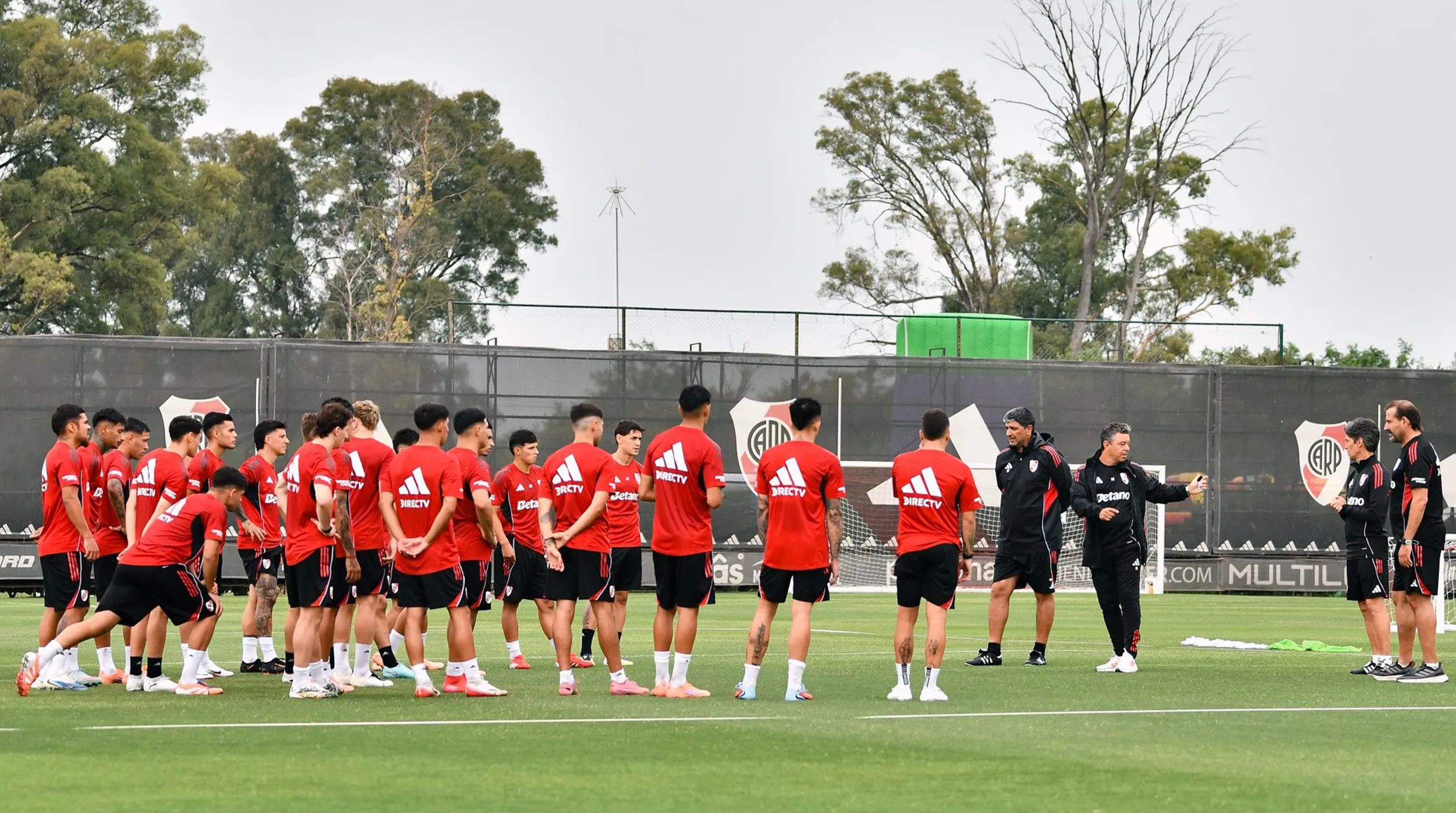 River regresó a los entrenamientos de cara a 2026 (Prensa River).