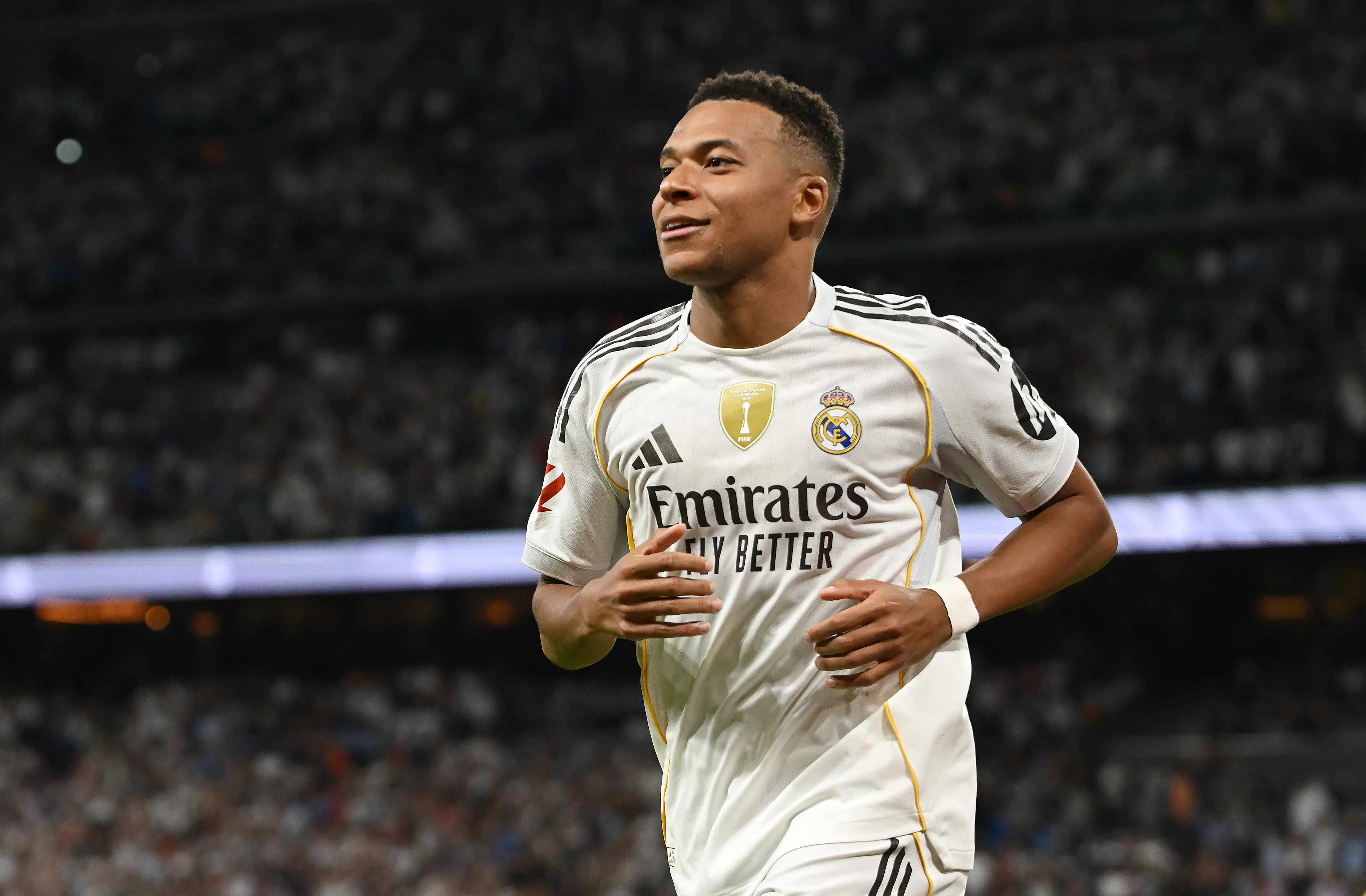 Kylian Mbappé, delantero francés de Real Madrid. (Getty Images)