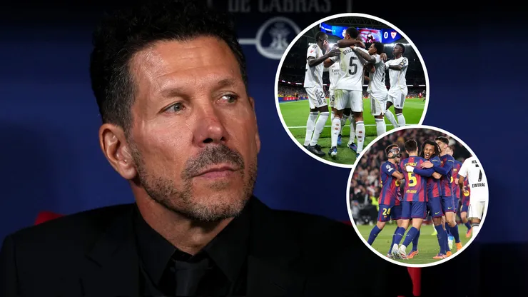 Diego Simeone dijo que al Atlético de Madrid, para competir con Real Madrid y Barcelona, debe rendir al 120 por ciento por distintas situaciones.